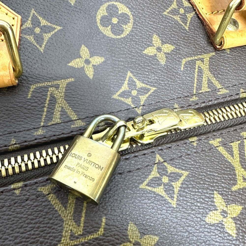 LOUIS VUITTON Brown Monogram Canvas Boston Bag - Picture 10 of 16